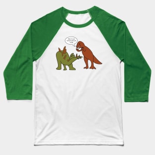 Dino Hug Baseball T-Shirt